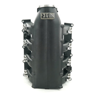 Brian Tooley Racing Trinity Intake Manifold Mid Runner Dual Injector: Fits 6.2L Gen III Hemi - Black