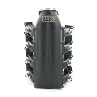 Brian Tooley Racing Trinity Intake Manifold Mid Runner Single Injector: Fits 6.2L Gen III Hemi - Black