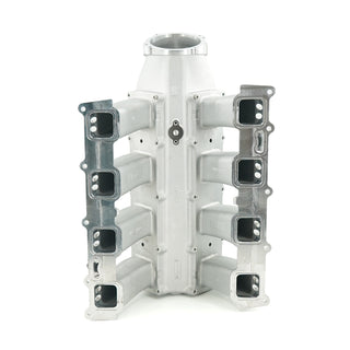 Brian Tooley Racing Trinity Intake Manifold Mid Runner Dual Injector: Fits 6.2L Gen III Hemi - Natural