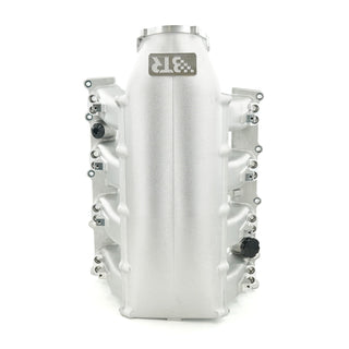 Brian Tooley Racing Trinity Intake Manifold Mid Runner Dual Injector: Fits 6.2L Gen III Hemi - Natural