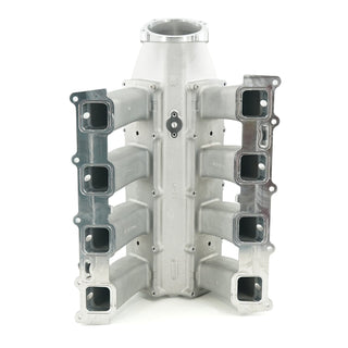 Brian Tooley Racing Trinity Intake Manifold Mid Runner Single Injector: Fits 6.2L Gen III Hemi - Natural