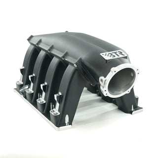 Brian Tooley Racing Trinity Intake Manifold Long Runner Dual Injector: Fits 5.7L/6.4L Gen III Hemi - Black