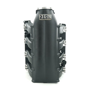Brian Tooley Racing Trinity Intake Manifold Long Runner Dual Injector: Fits 5.7L/6.4L Gen III Hemi - Black