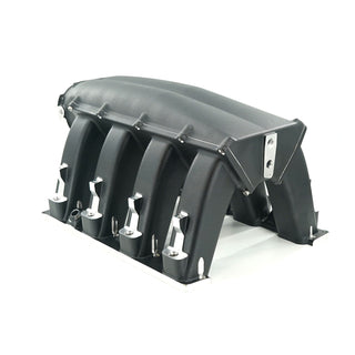 Brian Tooley Racing Trinity Intake Manifold Long Runner Single Injector: Fits 5.7L/6.4L Gen III Hemi - Black