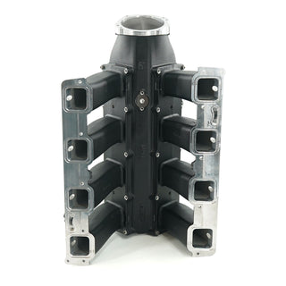 Brian Tooley Racing Trinity Intake Manifold Long Runner Single Injector: Fits 5.7L/6.4L Gen III Hemi - Black