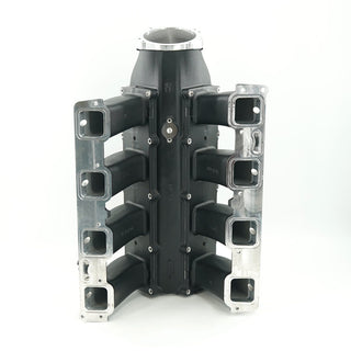 Brian Tooley Racing Trinity Intake Manifold Mid Runner Single Injector: Fits 5.7L/6.4L Gen III Hemi - Black