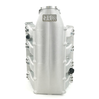 Brian Tooley Racing Trinity Intake Manifold Long Runner Dual Injector: Fits 5.7L/6.4L Gen III Hemi - Natural