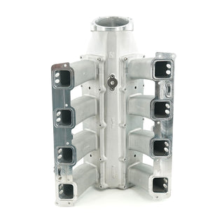 Brian Tooley Racing Trinity Intake Manifold Mid Runner Dual Injector: Fits 5.7L/6.4L Gen III Hemi - Natural