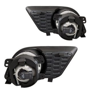 Winjet Replacement Fog Lights Clear: Dodge Charger 2011-2014 3.6L/5.7L