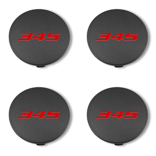 American Brother Designs Billet Wheel Center Caps: Dodge Charger / Challenger / Durango (06-26)