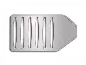 American Car Craft Polished Air Box Cover: Chrysler 300C / Dodge Charger 2011 - 2023