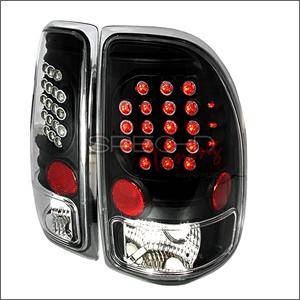 Spec D LED Tail Lights (Black): Dodge Dakota 1997 - 2004