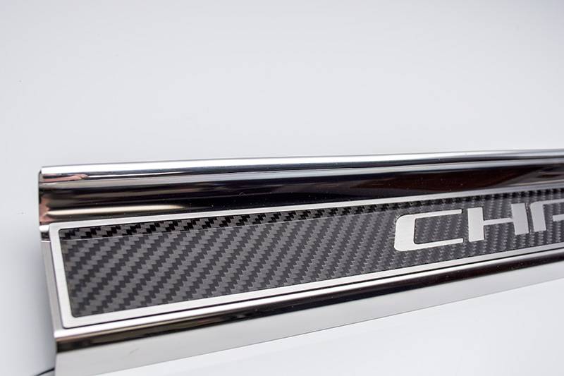 American Car Craft Carbon Fiber Door Sills: Dodge Challenger 2008 - 2023 (All Models)