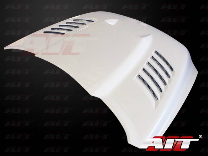 AIT Racing SSK Style Functional Cooling Hood: Dodge Ram 2500 / 3500 2010 - 2014