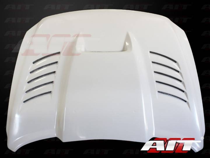 AIT Racing SSK Style Functional Cooling Hood: Dodge Ram 2500 / 3500 2010 - 2014