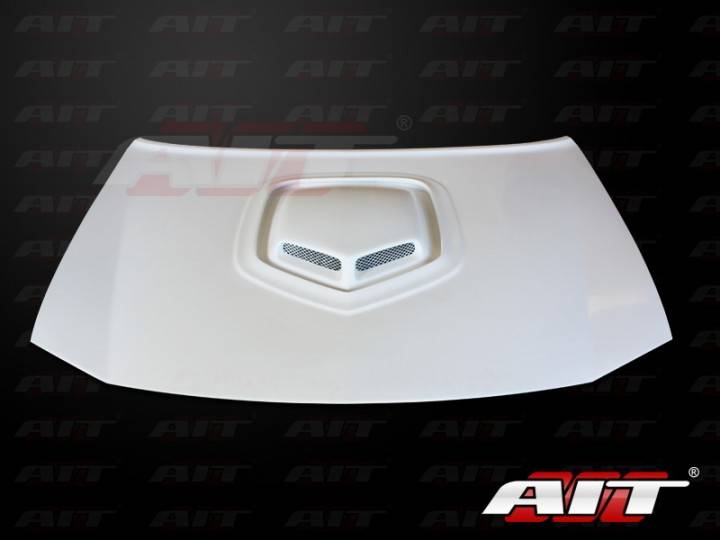 AIT Racing Shaker Style Functional Ram Air Hood: Dodge Charger 2006 - 2010