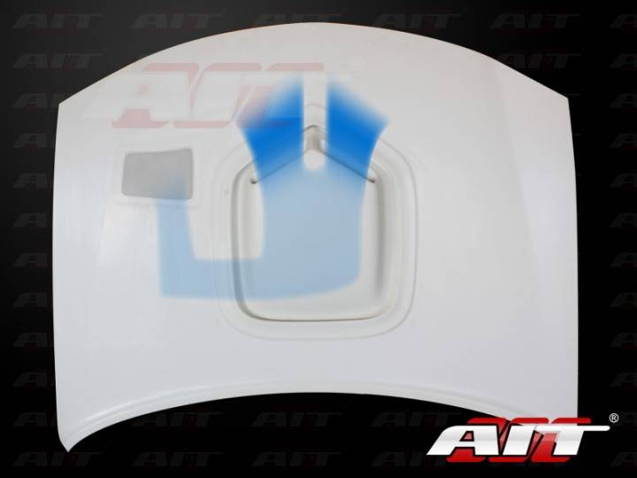 AIT Racing Shaker Style Functional Ram Air Hood: Dodge Charger 2006 - 2010