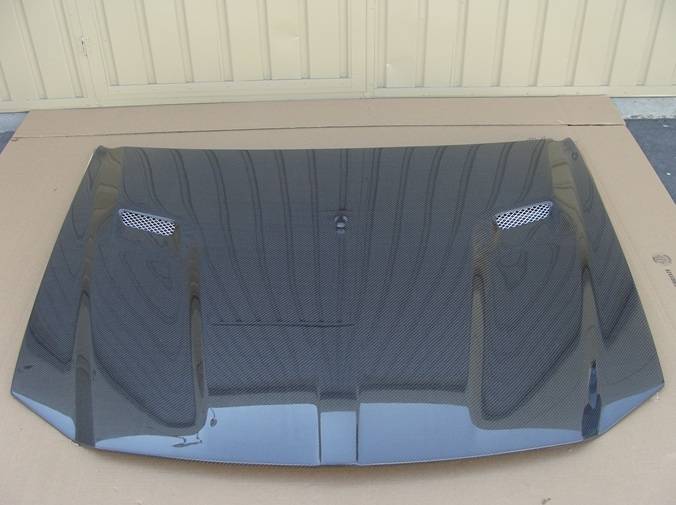 TruCarbon A58 Carbon Fiber Hood: Dodge Magnum 2005 - 2007