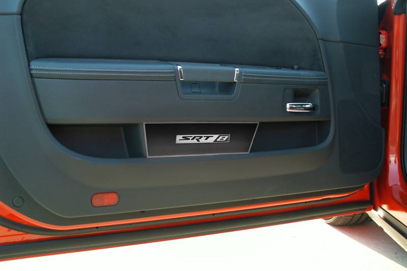 American Car Craft Carbon Fiber Door Badge (SRT8): Dodge Challenger 2008 - 2023
