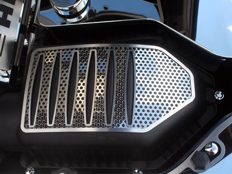 American Car Craft Perforated Air Box Cover: Chrysler 300C / Dodge Charger 2011 - 2023