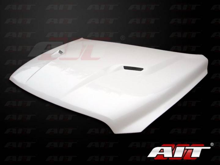 AIT Racing Challenger Style Functional Cooling Hood: Dodge Ram 2009 - 2012