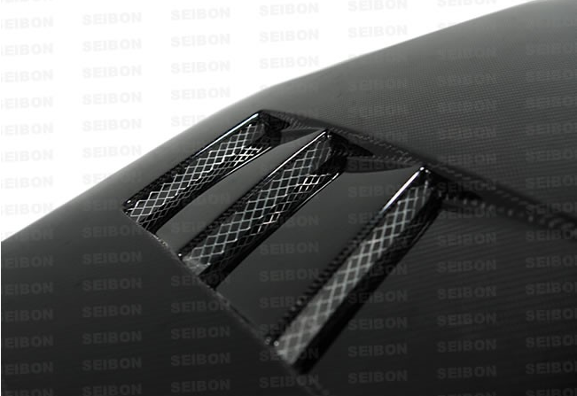 Seibon TS Carbon Fiber Hood: Dodge Neon SRT4 2003 - 2005