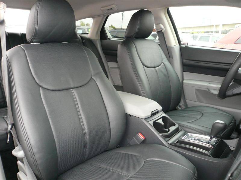 Clazzio Leather Seat Covers: Dodge Charger SXT 2006 - 2010