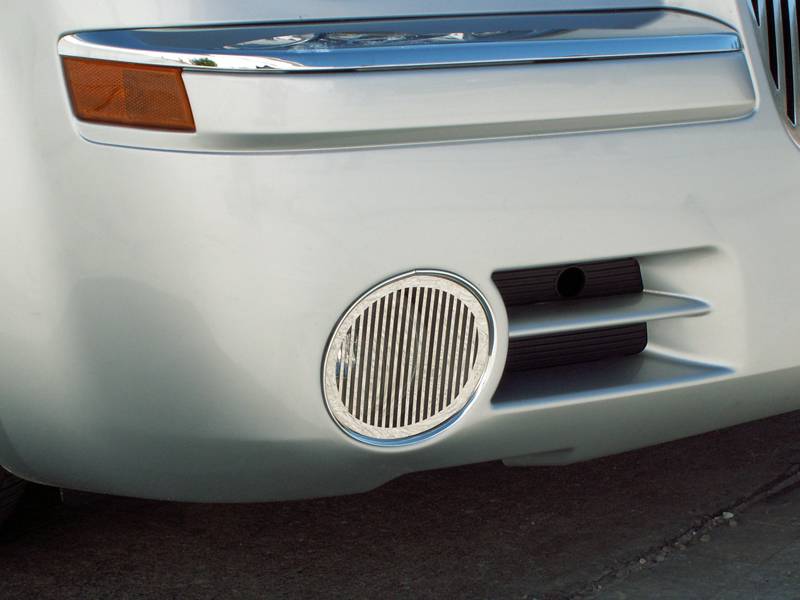 American Car Craft Fog Light Grille Polished Billet Style: Chrysler 300C 2005 - 2010