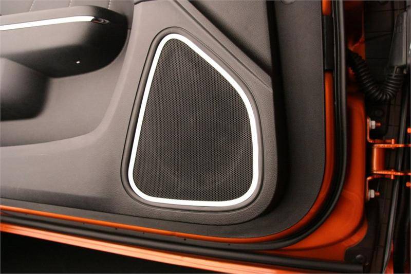 American Car Craft Front Door Speaker Trim (Polished): Dodge Charger R/T 2011 - 2014