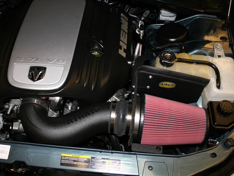 AirAid Cold Air Intake: Chrysler 300C / Dodge Challenger / Charger / Magnum 2005 - 2010 (5.7L Hemi & 6.1L SRT8)