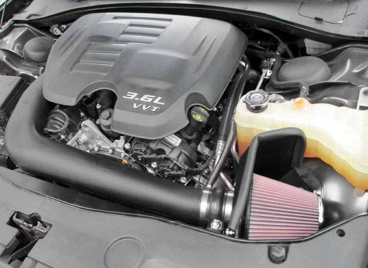 K&N 63 Series Cold Air Intake: Chrysler 300 / Dodge Challenger / Charger 3.6L V6 2011 - 2023
