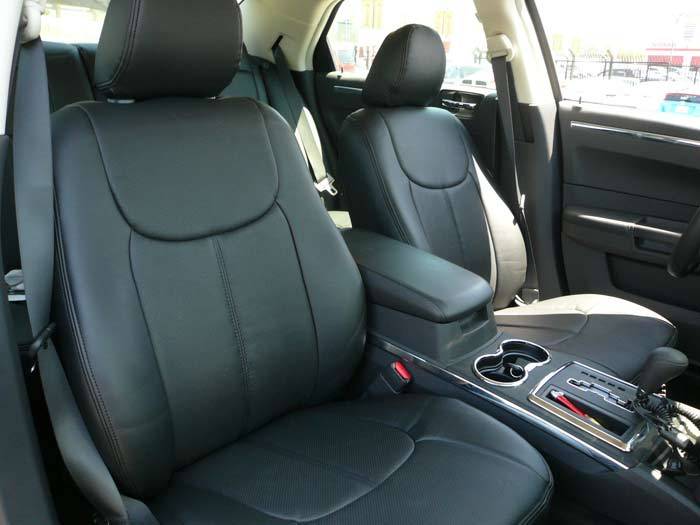 Clazzio Leather Seat Covers: Dodge Charger 2011 - 2014 (SE / RT)