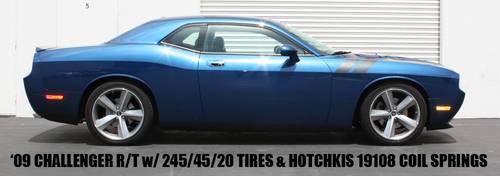 Hotchkis Lowering Springs: Dodge Challenger R/T 2009 - 2010