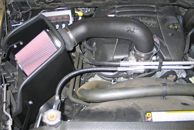 K&N 63 Series Cold Air Intake: Dodge Ram 5.7L Hemi 2009 - 2018
