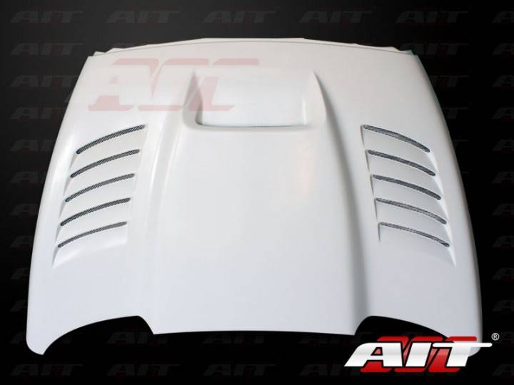 AIT Racing SSK Style Functional Cooling Hood: Dodge Ram 2002 - 2008