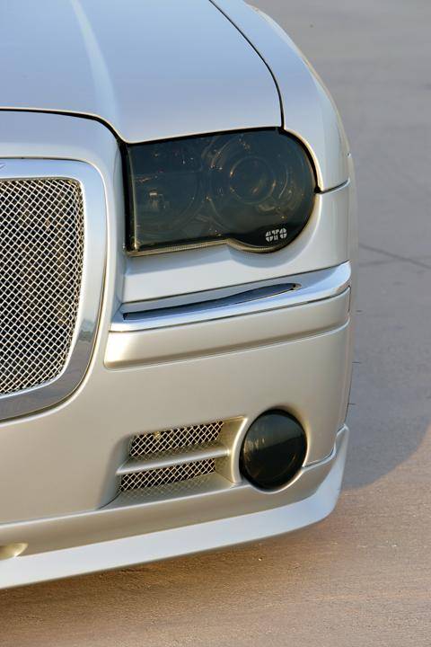GT Styling Smoke Headlight Covers: Chrysler 300C 2005 - 2010