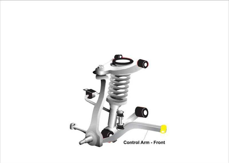Whiteline Front Control Arm Bushings (Lower Inner Front): 300C / Challenger / Charger / Magnum V8 2005 - 2010