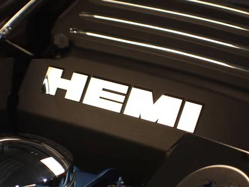 American Car Craft Polished Hemi Letters (8pc): Chrysler 300C / Dodge Charger 2005 - 2013