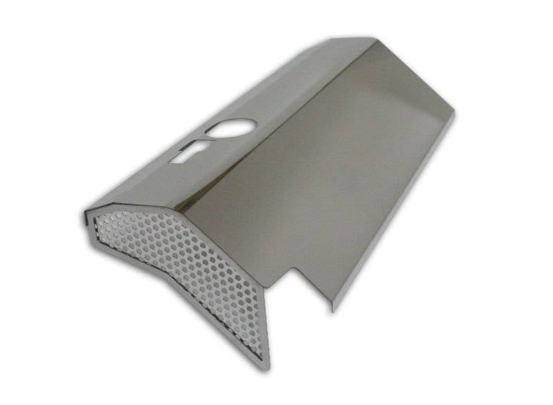 American Car Craft Fuel Rail Covers Polished / Perforated (Aftermarket Air Box): 300C / Challenger / Charger / Magnum 6.1L SRT8 2006 - 2010