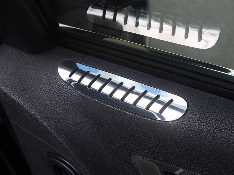 American Car Craft Defroster Vent Trim Plates: Chrysler 300 2011 - 2013