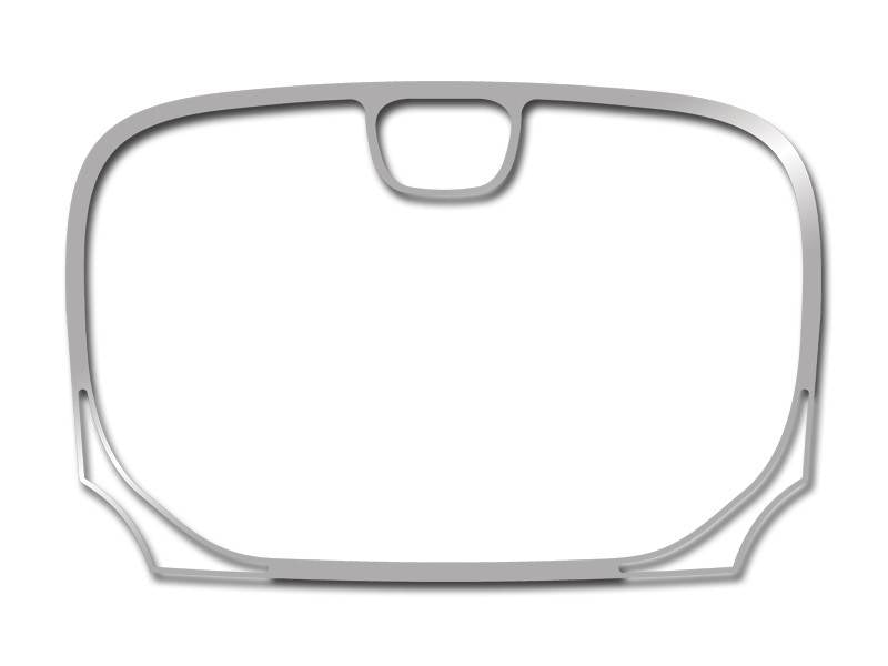 American Car Craft Polished Navigation Center A/C Vent Trim Ring 2Pc:  Chrysler 300 2011 - 2014