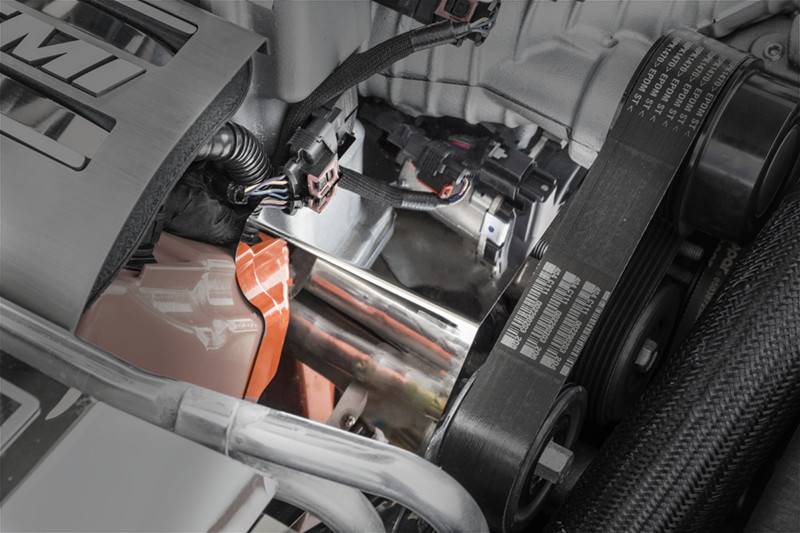 American Car Craft  Engine Harness Cover: Dodge Challenger 6.2L SRT Hellcat 2015 - 2023