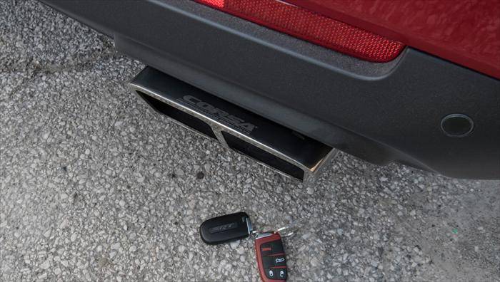Corsa Extreme Cat-Back Exhaust (Polished): Dodge Challenger 6.4L 392 ScatPack, SRT & 6.2L Hellcat 2015 - 2023
