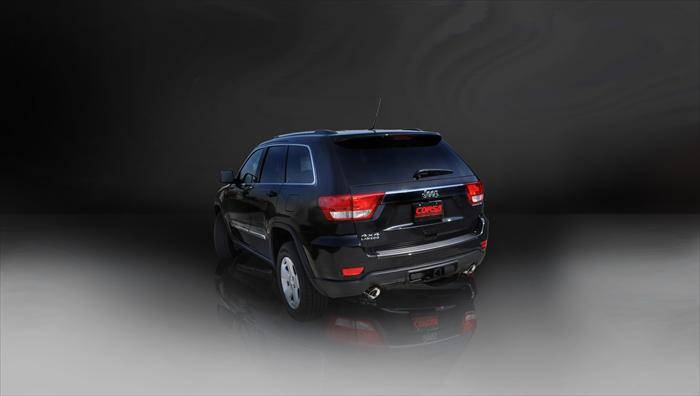 Corsa Sport Cat-Back Exhaust (Polished): Jeep Grand Cherokee 5.7L Hemi 2011 - 2021