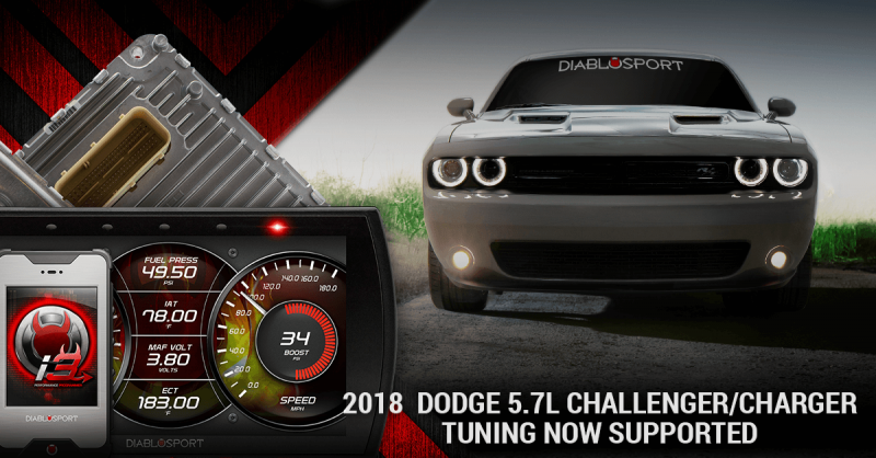 DiabloSport Modified PCM (Unlocked): Dodge Challenger 2018 (5.7L Hemi & 6.4L 392)