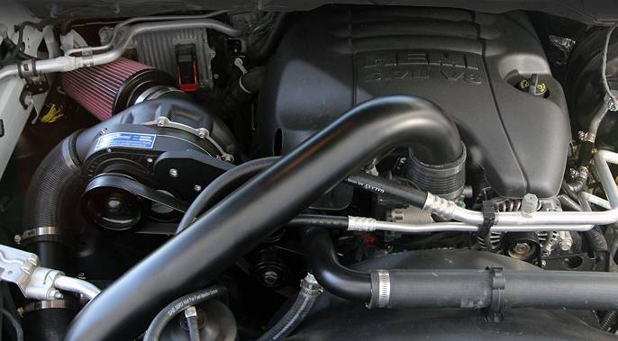 Procharger Supercharger Kit: Dodge Ram 5.7L Hemi 1500 2019 - 2022 (NON E-Torque)