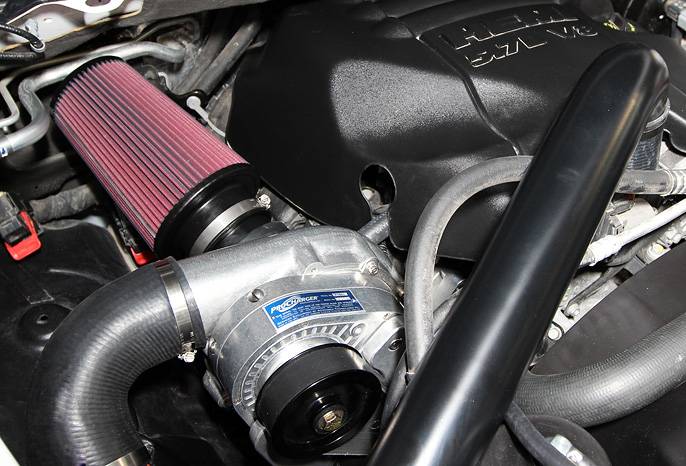 Procharger Supercharger Kit: Dodge Ram 5.7L Hemi 1500 2019 - 2022 (NON E-Torque)