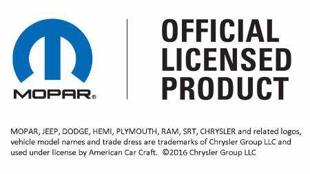 American Car Craft Factory Anti-lock Brake Cover "SRT" Top Plate: Dodge Challenger 2015 - 2023