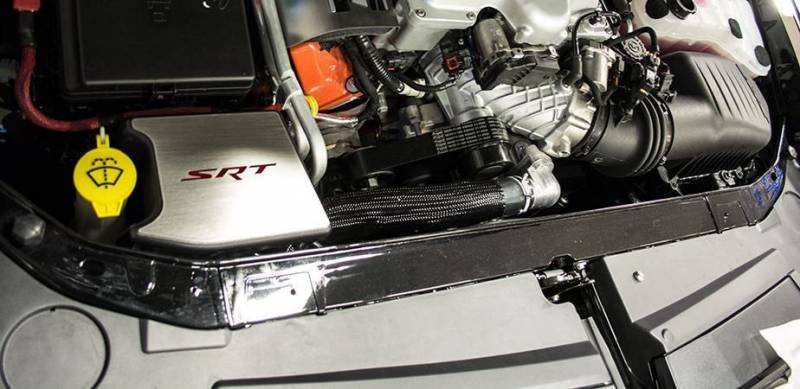 American Car Craft Factory Anti-lock Brake Cover "SRT" Top Plate: Dodge Challenger 2015 - 2023