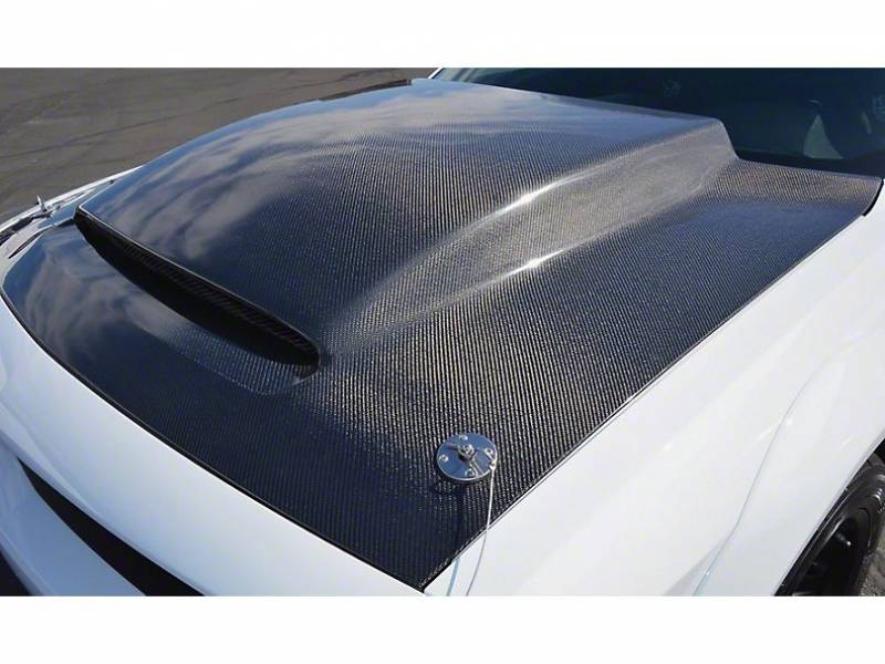 Anderson Composites Demon Carbon Fiber Hood: Dodge Challenger 2008 - 2023